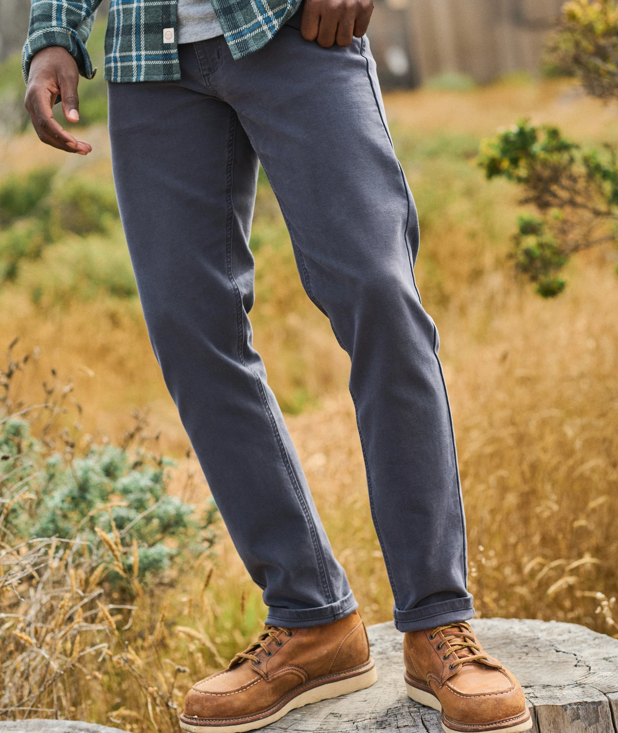 Flex Terry Slim Straight Pant - Image 3