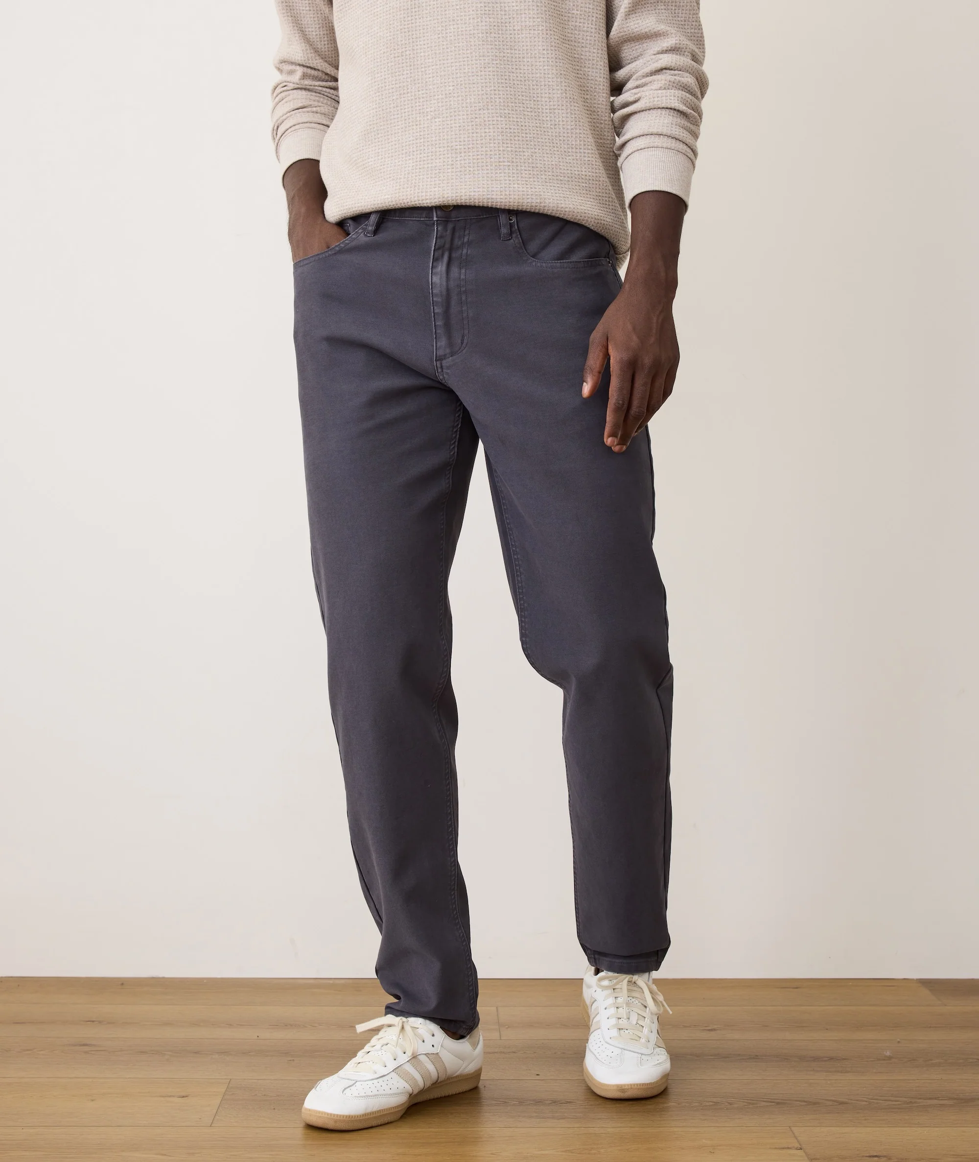 Flex Terry Slim Straight Pant - Image 5