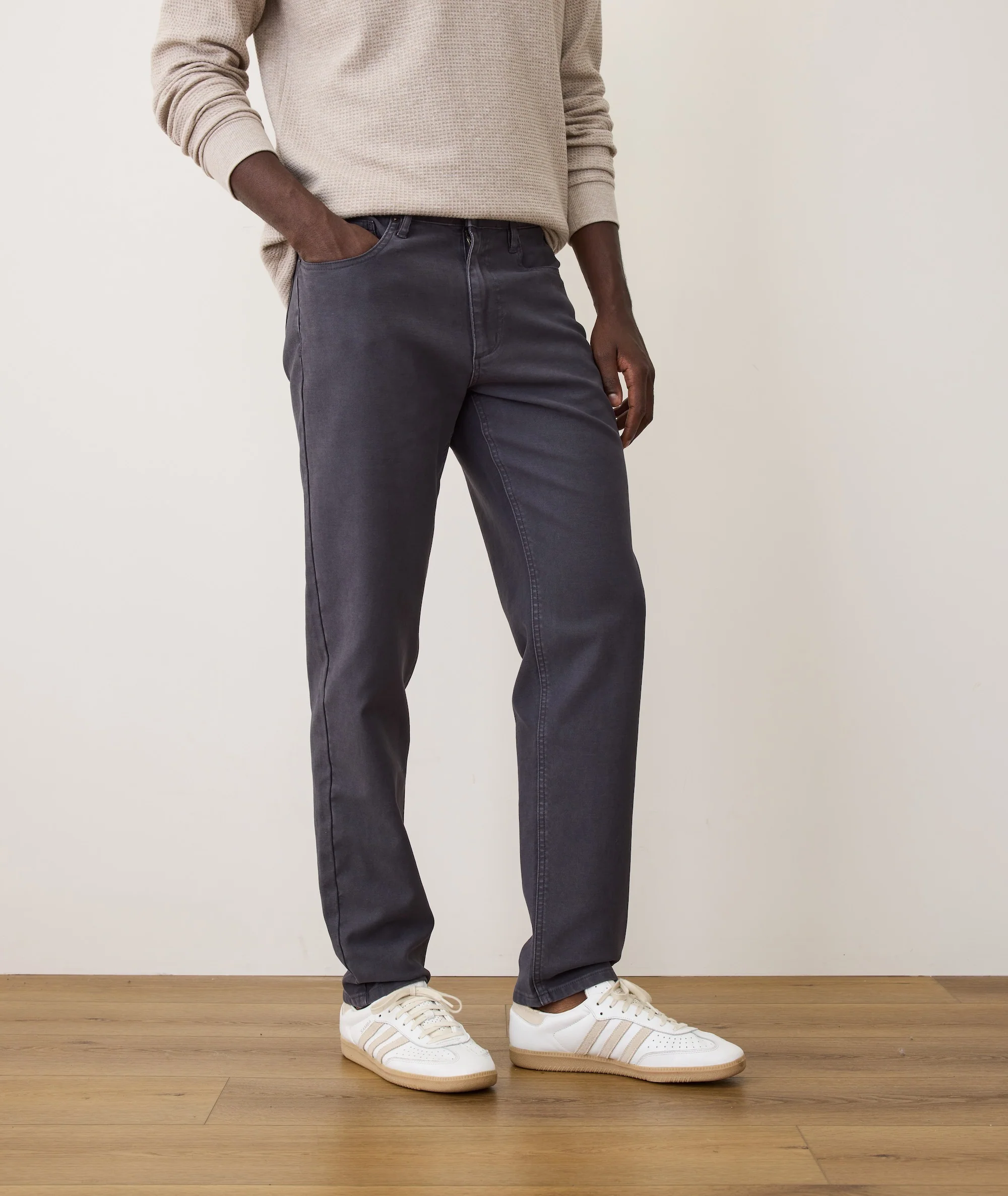 Flex Terry Slim Straight Pant - Image 6