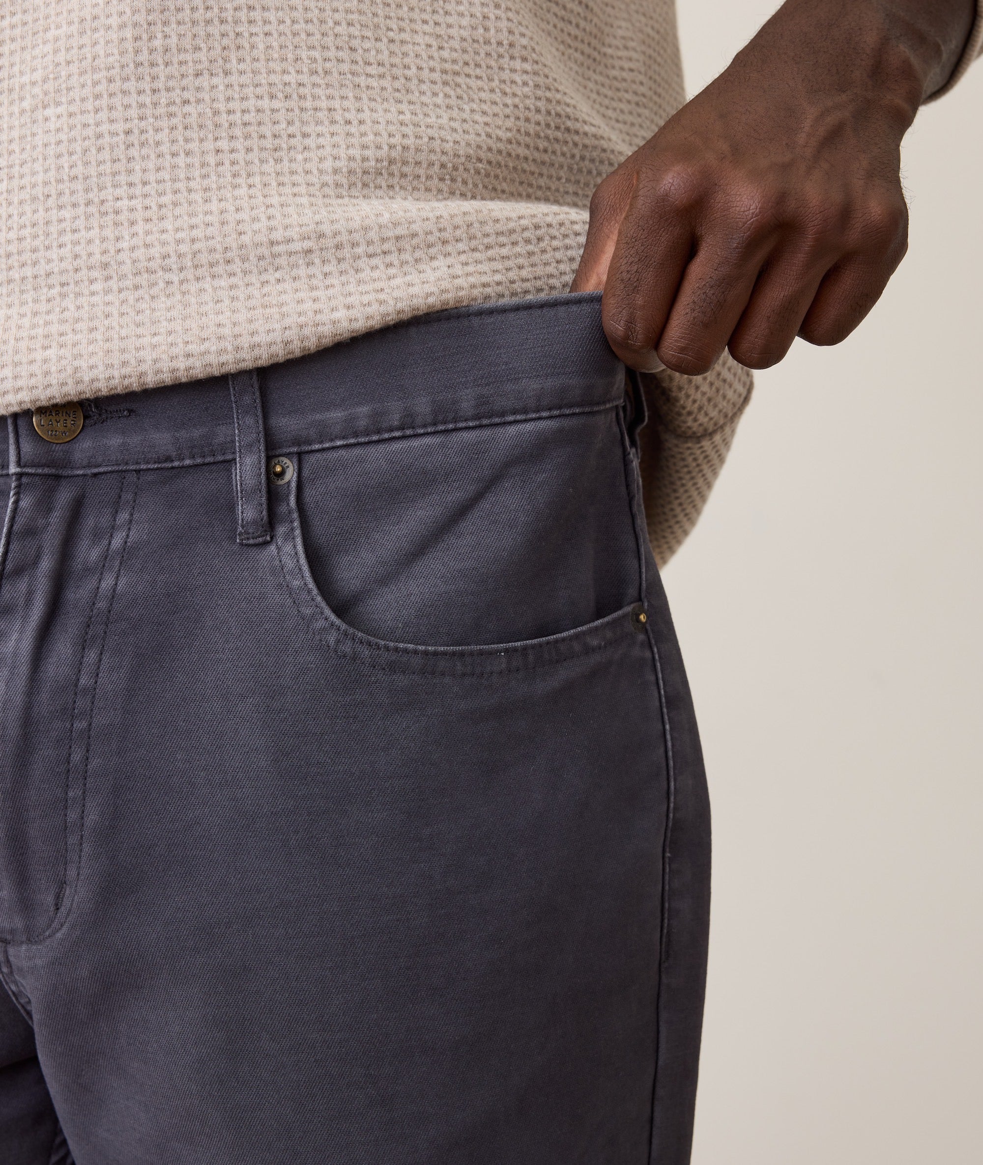 Flex Terry Slim Straight Pant - Image 7