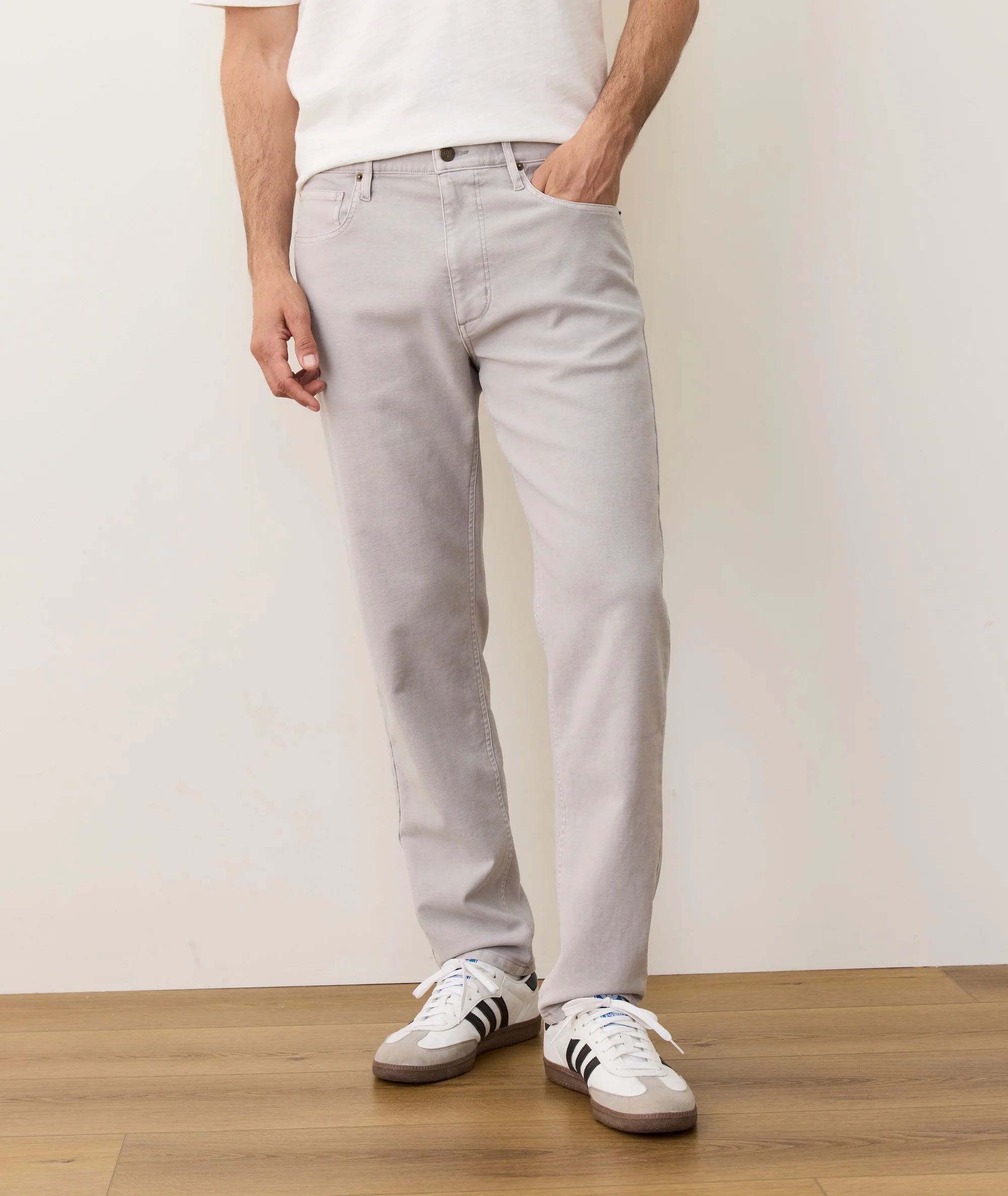 Flex Terry Slim Straight Pant - Image 6