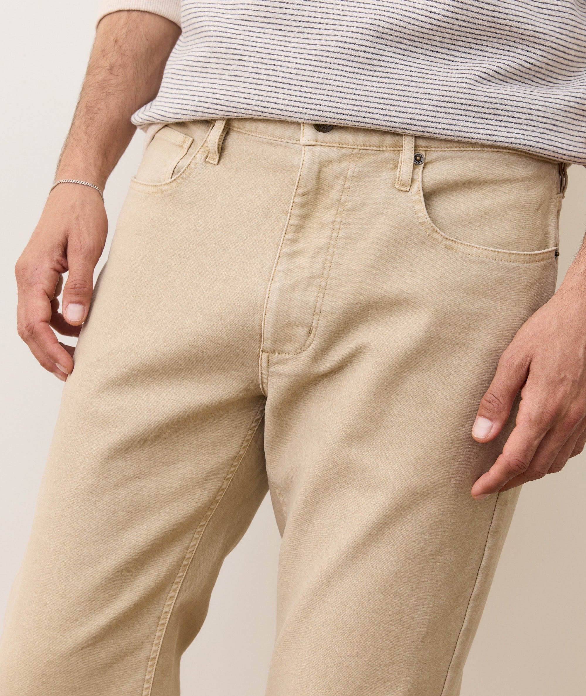 Flex Terry Slim Straight Pant - Image 5