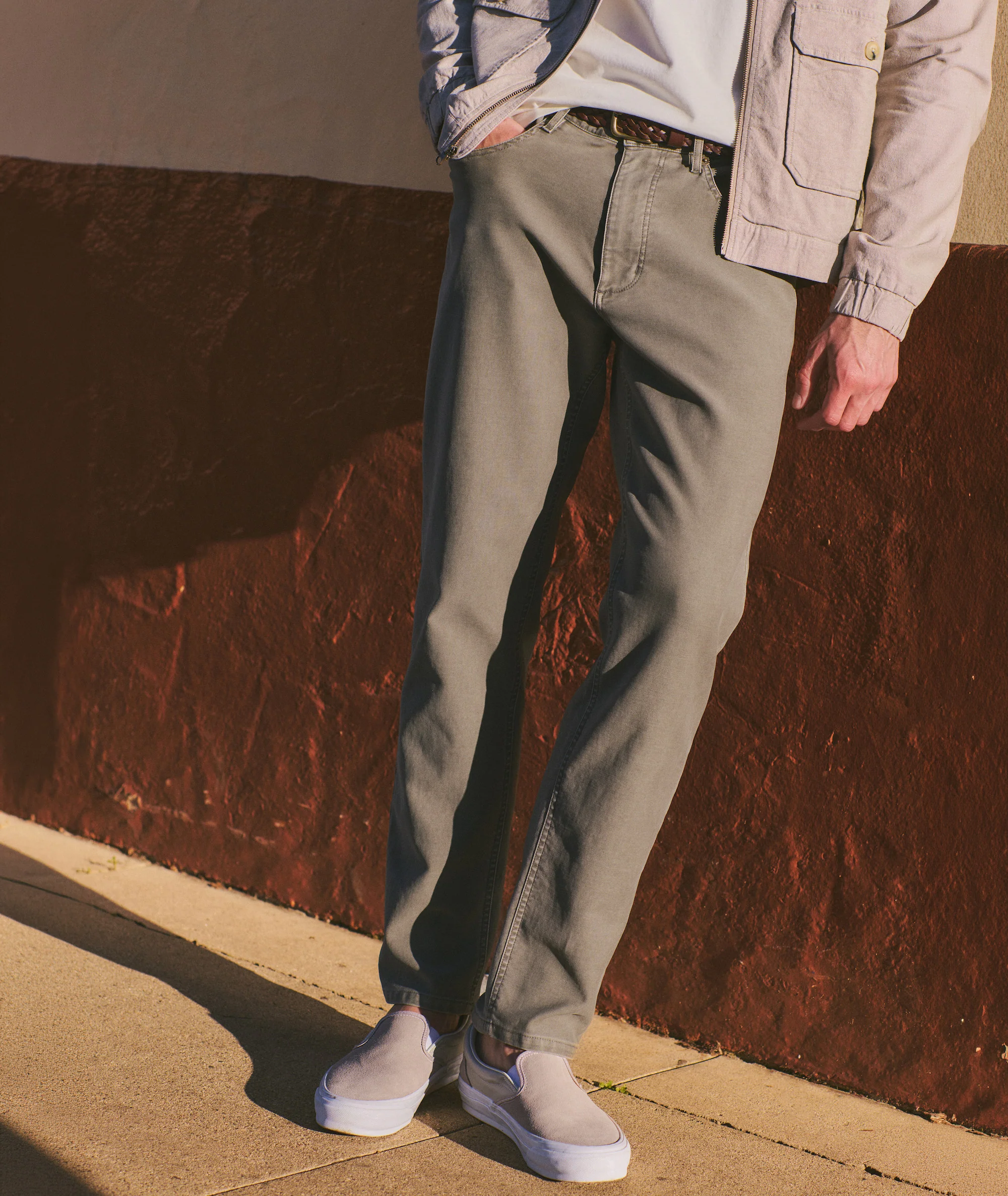 Flex Terry Slim Straight Pant - Image 4