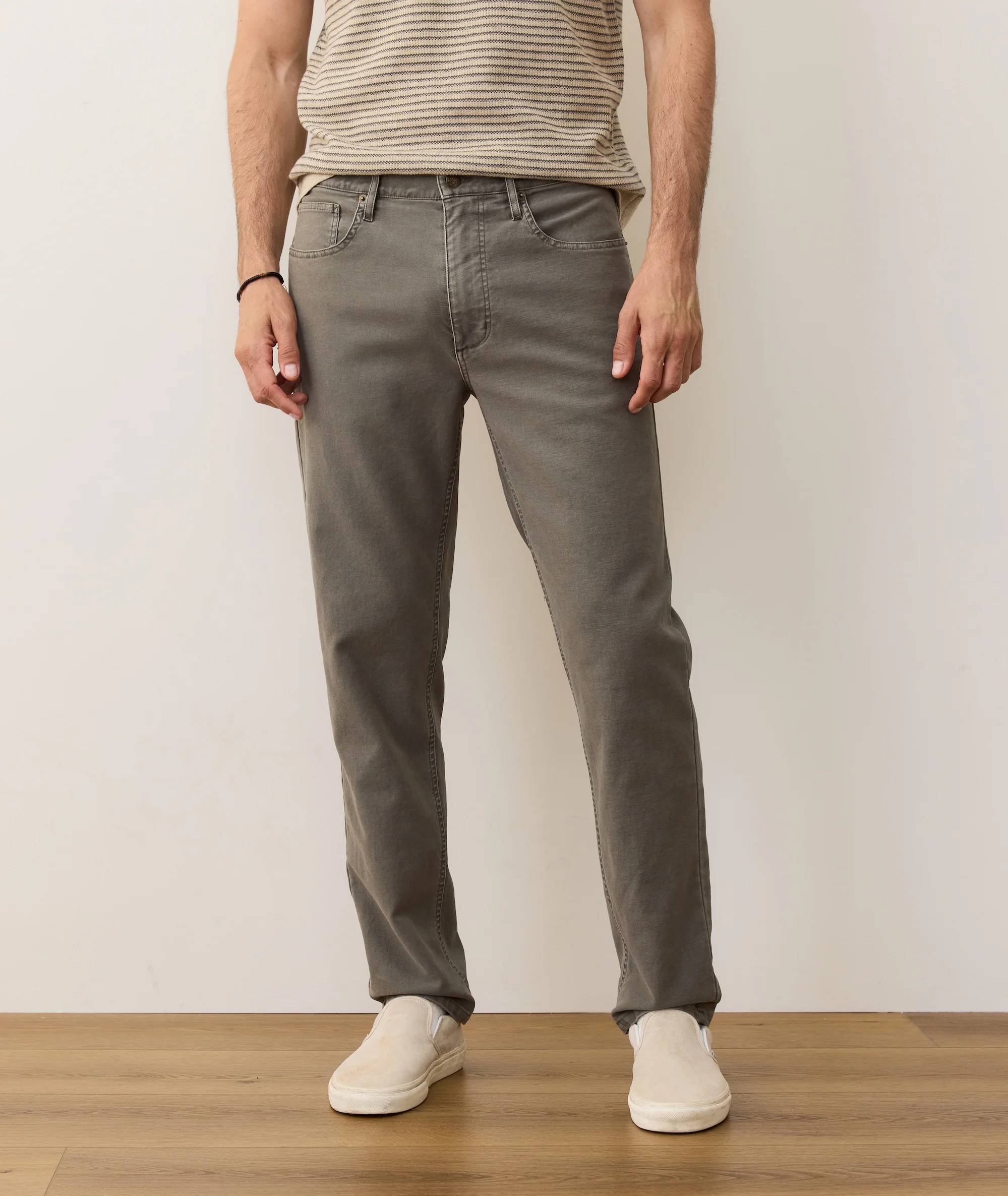 Flex Terry Slim Straight Pant - Image 5